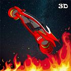 Flying Bike Rider 3D ikon