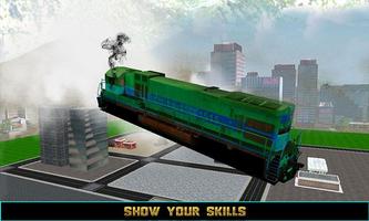 Flying Train Driver 3D 2020 screenshot 1