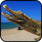 Ravenous Crocodile Attack 3D icône