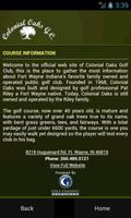 برنامه‌نما Colonial Oaks Golf Club عکس از صفحه