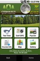 Cypress Run Golf Course Affiche