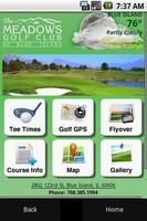 Meadows Golf Club Plakat