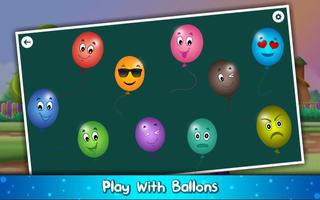 Balloon Pop et apprendre pour les enfants capture d'écran 1