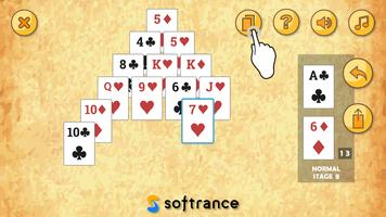 Pyramid Solitaire اسکرین شاٹ 1