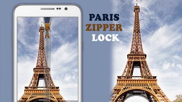 Paris Zipper Lock poster