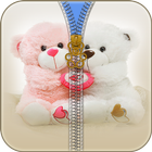 Teddy Bear Rits Lock-icoon