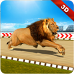 Wild Lion Crazy Racing Fever: Wild Animals Racing