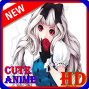 APK Cute Girl Anime HD Wallpaper