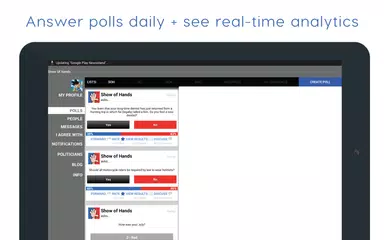 Baixar Show of Hands Polls & Politics APK