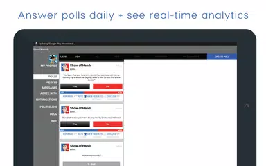 Show of Hands Polls & Politics APK download