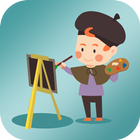 الرسام الاحترافي | برنامج رسم للأطفال icon