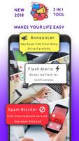 Caller Name Announcer, SMS Reader & Calls Blocker-poster