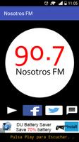 Nosotros FM 90.7 Minas 海报