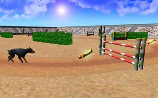 Super Dog Jump Crazy Racing 3D 2017 capture d'écran 1