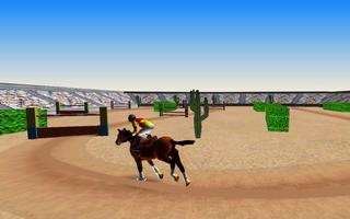 Super Horse Racing Stunt 3D : Derby Racing Sim capture d'écran 3