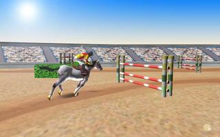 Super Horse Racing Stunt 3D : Derby Racing Sim Ekran Görüntüsü 2