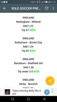 SOLO SOCCER PREDICTIONS capture d'écran 2