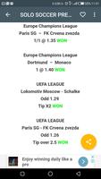 3 Schermata SOLO SOCCER PREDICTIONS