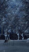 Wolves 3D Live Wallpaper capture d'écran 1