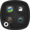 Elegant Black - Solo Launcher Theme APK