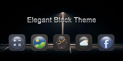 Elegant-Solo Launcher Theme постер