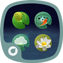 APK Lotus Pond - Solo Launcher Theme