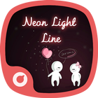 Neon Light Line - Solo Launcher Theme icon