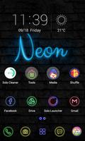 Neon Launcher Affiche