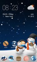 برنامه‌نما Frozen Snow Theme عکس از صفحه