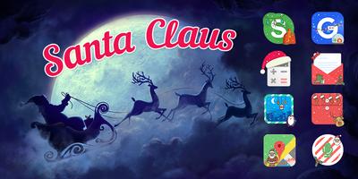 Santa Claus - Solo Theme Affiche