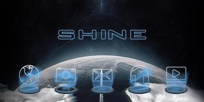 Shine - Solo Launcher Theme Poster