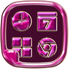 Pink Ruby Launcher icon