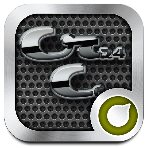 Carbon Chrome Solo Launcher Theme