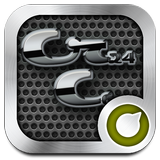 Carbon Chrome Solo Launcher Theme icon
