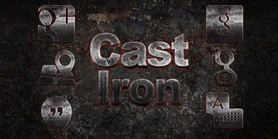 Poster Cast Iron Solo Launcher Theme