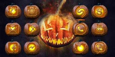 Halloween Solo Launcher Theme โปสเตอร์