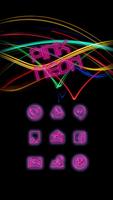 Neon Pink Solo Launcher Theme 截图 2