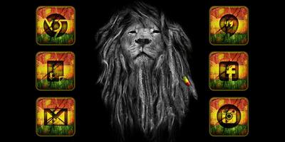 Rasta Reggae Solo Launcher Theme پوسٹر