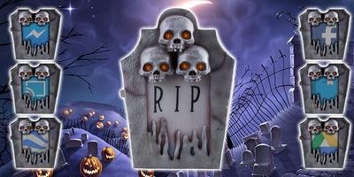 Scary Halloween Solo Launcher Theme Affiche