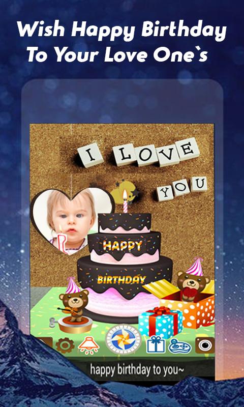 اسم صورة على كعكة عيد ميلاد إطارات الصور For Android Apk Download