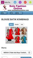 Toko Online Solo Fashion plakat