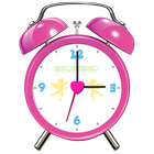 Pink Alarm Clock آئیکن