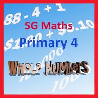 SG Maths P4 Whole Numbers الملصق