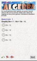 SG Maths Primary 6 Algebra capture d'écran 1