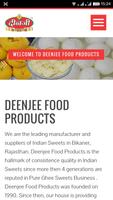 Deenjee Food Products capture d'écran 1
