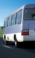 Wallpapers Toyota Coaster Bus poster