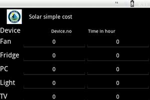 Solar energy system (simple) capture d'écran 1