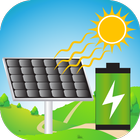 solar charger/sunlight charger prank icon