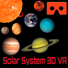 Solar System VR Cardboard 3D icône
