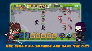 3 Schermata Zombies War - Shooting Game